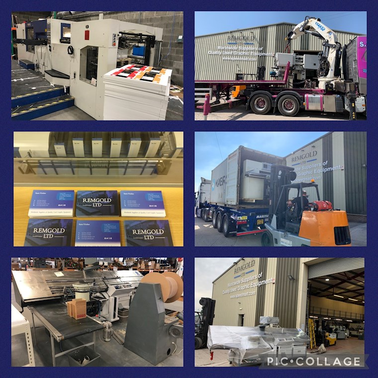 REMGOLD continues to supply quality used printing & finishing machines